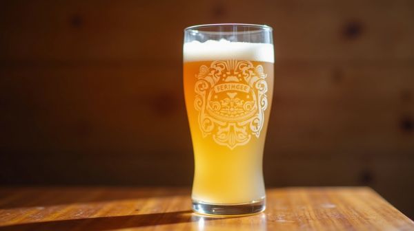 Faites gravir votre design sur un verre à bière personnalisé
